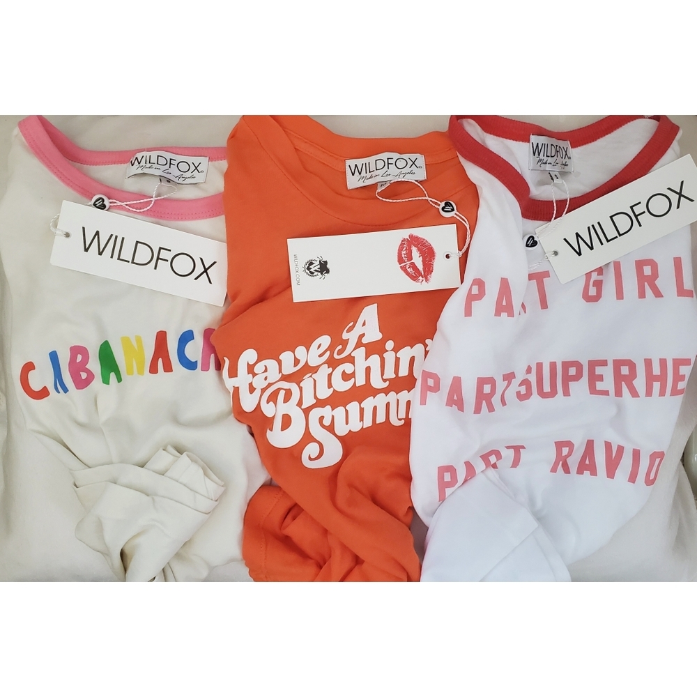WILDFOX TEES!🛒
